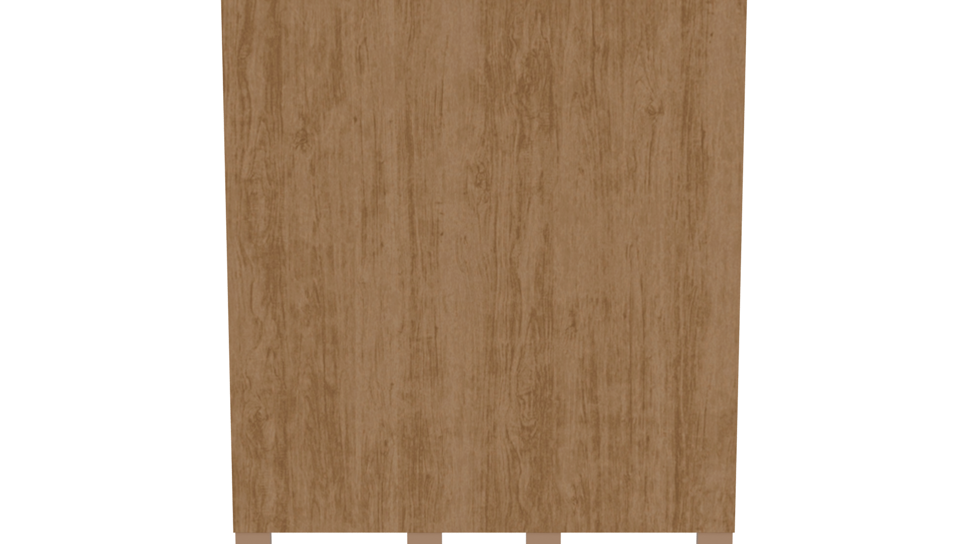 Stylish Wooden Wardrobe 3D Model - Professional 3D Model Render 5