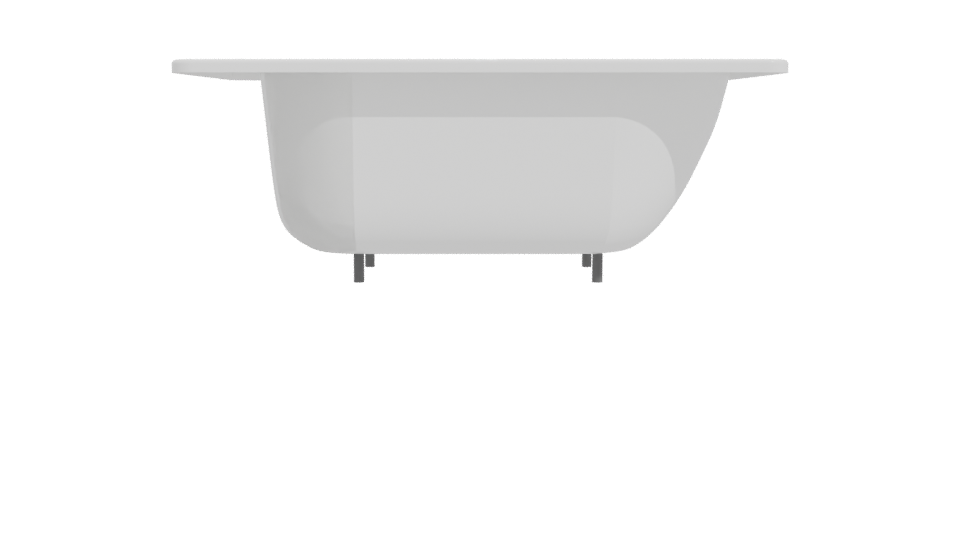 Contemporary Freestanding Bathtub 3D Model - Professional 3D Model Render 11