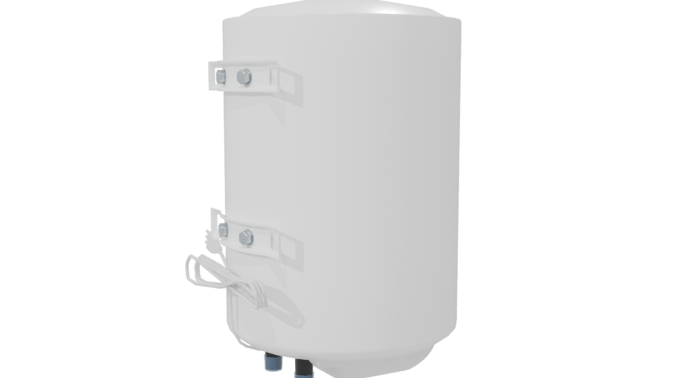 Stylish Electric Water Heater 3D - Professional 3D Model Render 7