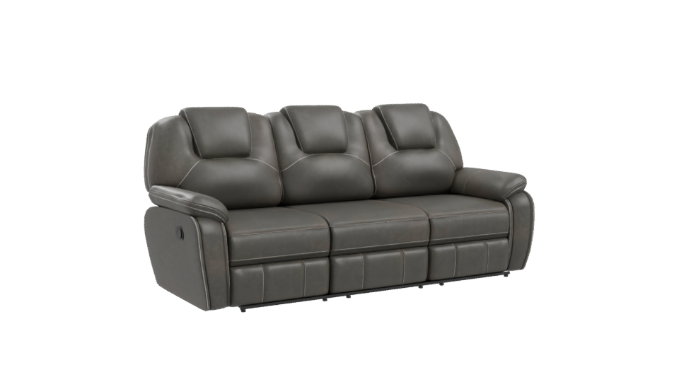 Luxury Reclining Sofa 3D Model - Professional 3D Model Render 10