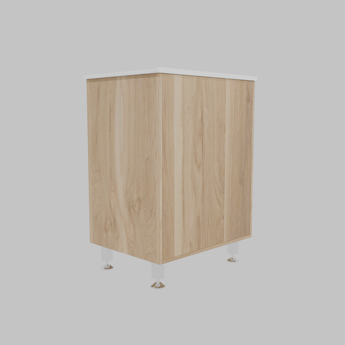 Mueble baño lvm piso 46,5x61x85 cm