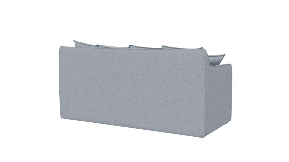 Stylish Modern Sofa with Cushions 3D Model - Professional 3D Model Render 6