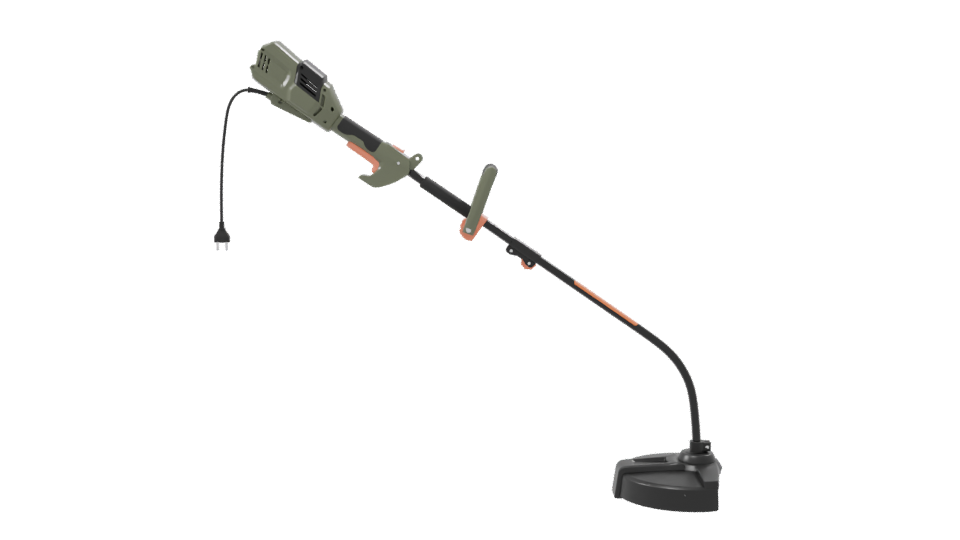 Electric Grass Trimmer Model 3D - Professional 3D Model Render 8
