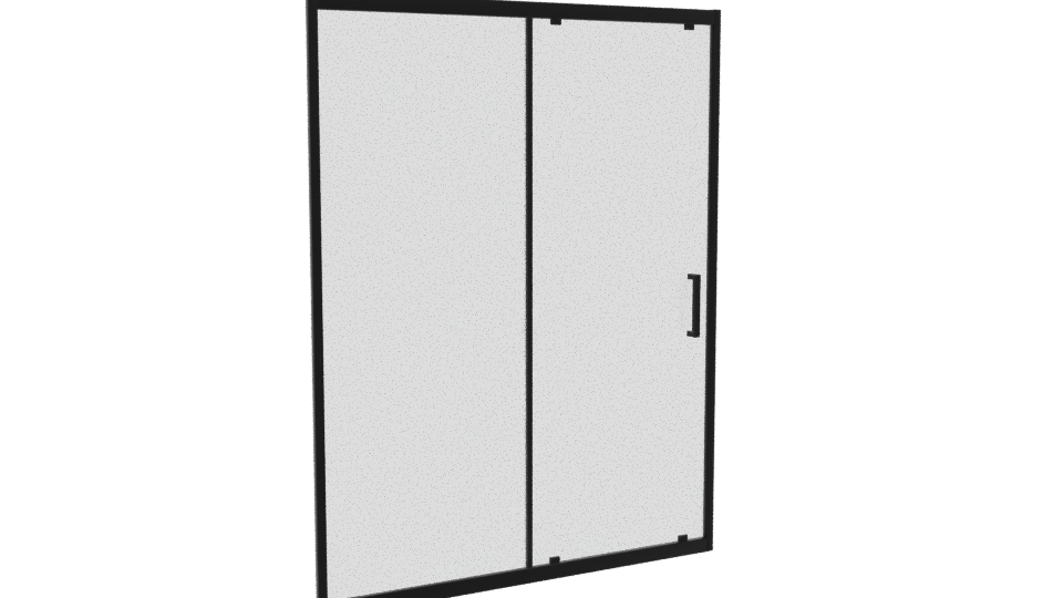 Sliding Door 150x190 cm Model - Professional 3D Model Render 10