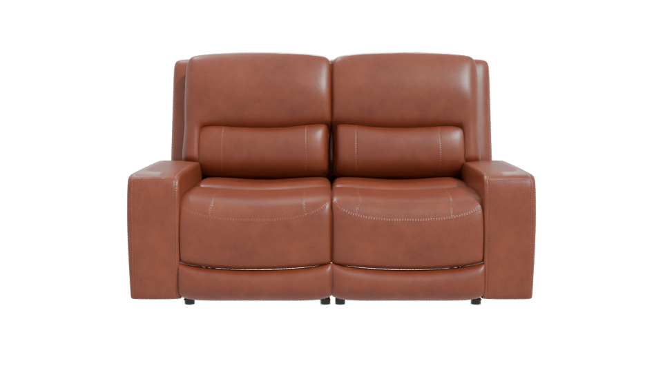 Reclining Love Seat 3D Model - Professional 3D Model Render 11