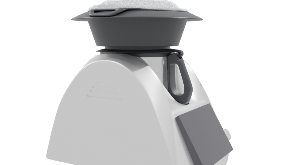 Smart Cooking Appliance 3D Model - Professional 3D Model Render 9