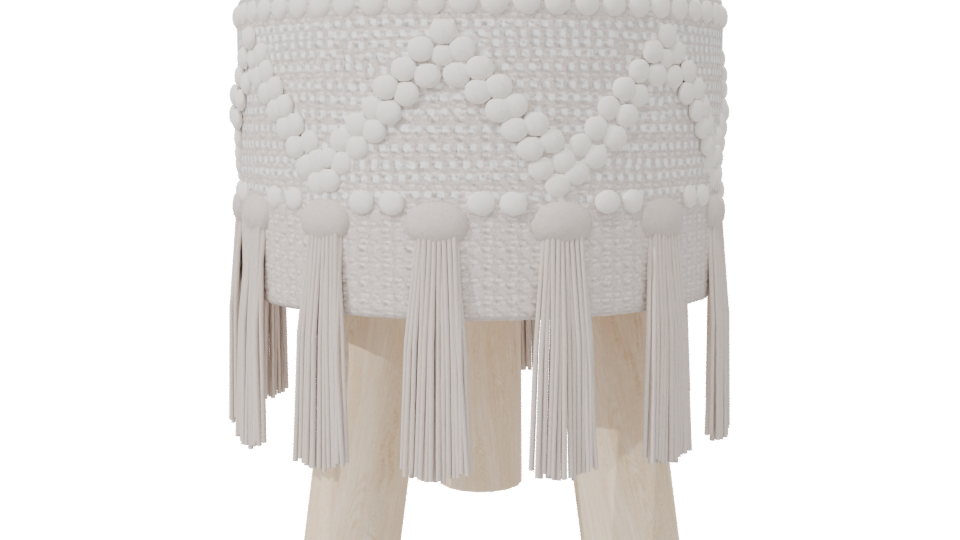 Stylish Macrame Plant Holder 3D - Professional 3D Model Render 7