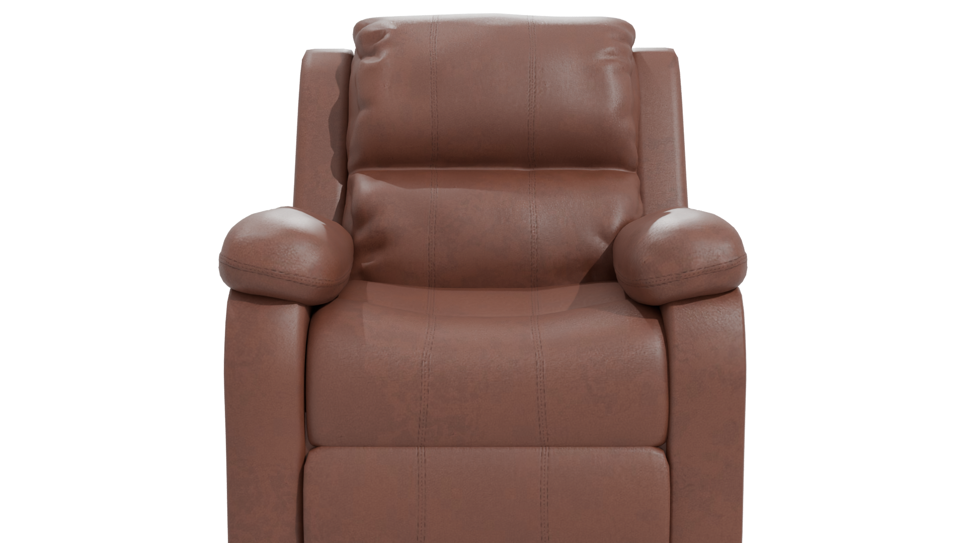 Contemporary Reclining Lounge Chair 3D - Professional 3D Model Render 11