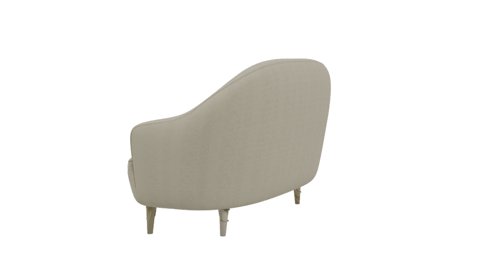 Stylish Modern Sofa 3D Model - Professional 3D Model Render 3