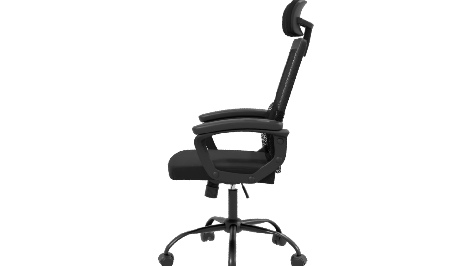 Ergonomic Office Chair Model 3D - Professional 3D Model Render 2