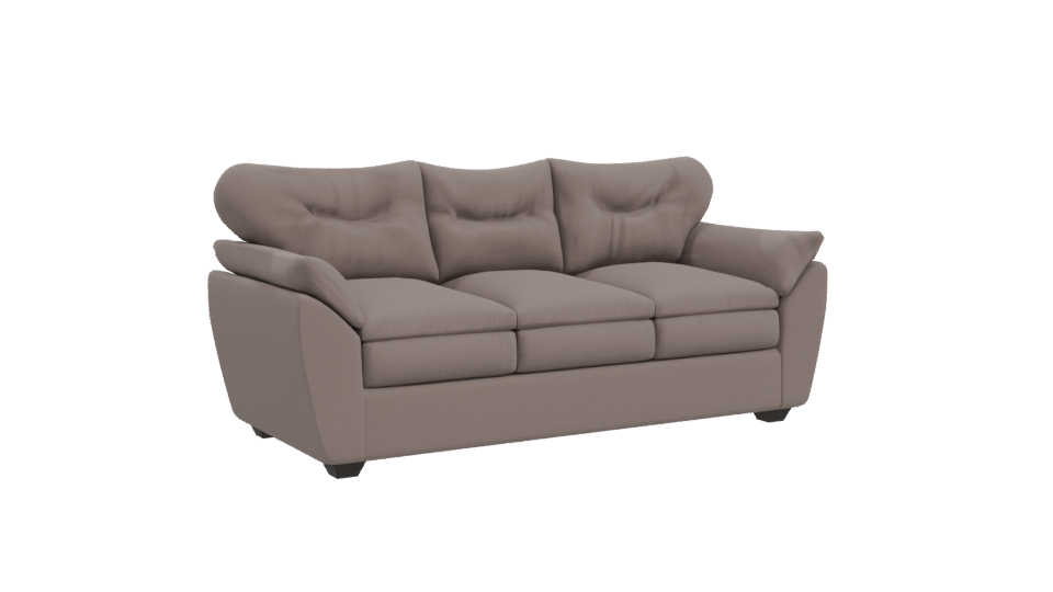 Stylish Fabric Sofa 3D Model - Professional 3D Model Render 10