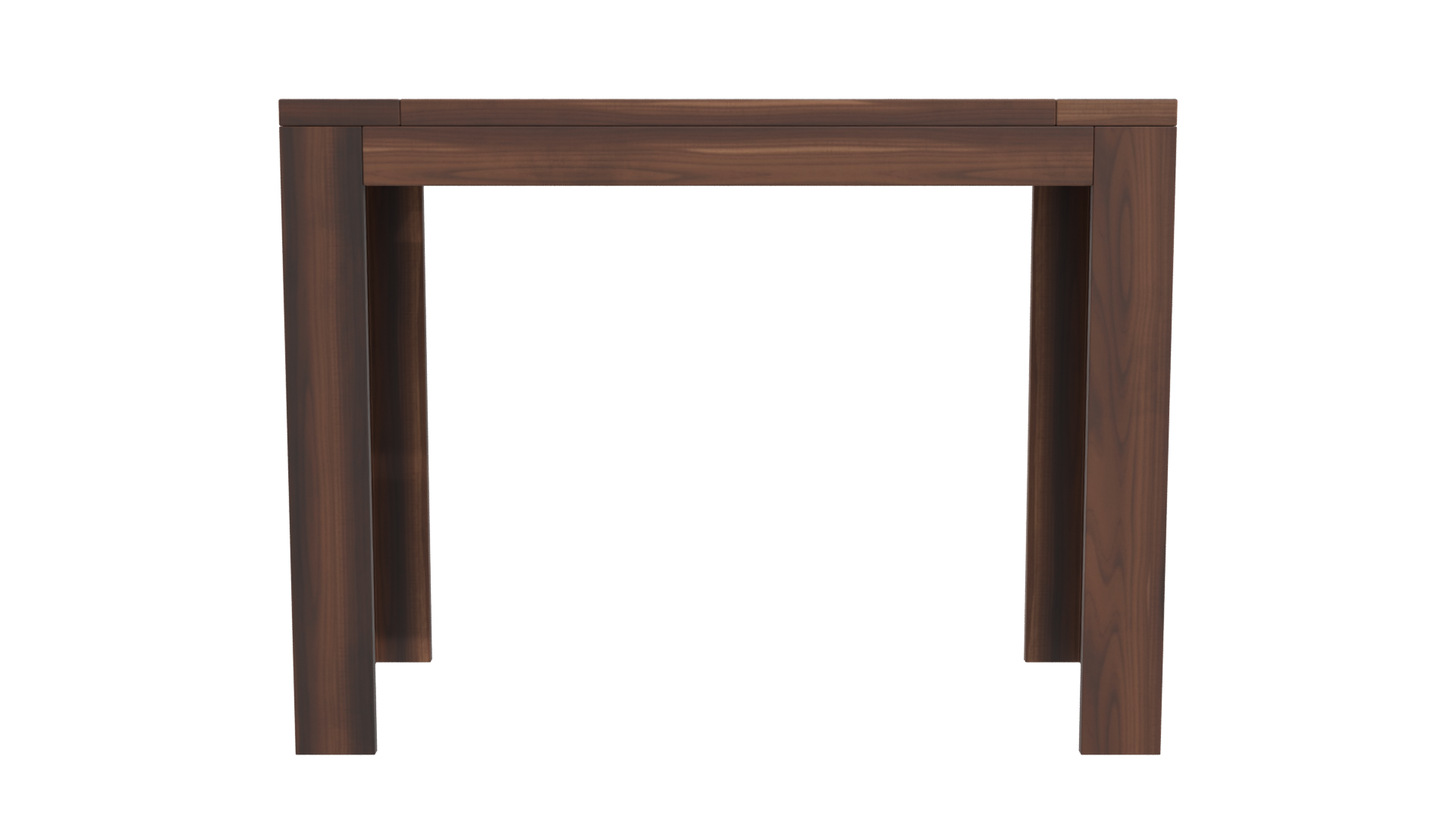 Stylish Wooden Square Table - Professional 3D Model Render 11