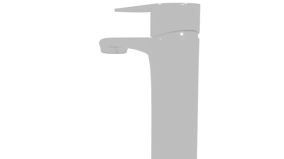 Stylish Metal Waste Disposal Unit - Professional 3D Model Render 4