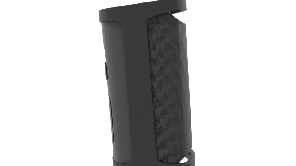 Stylish Bluetooth Speaker Model - Professional 3D Model Render 8