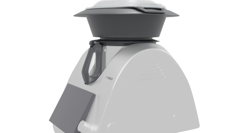 Smart Cooking Appliance 3D Model - Professional 3D Model Render 13