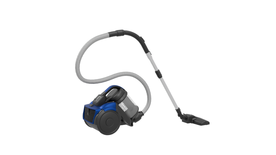 Compact Vacuum Cleaner Model 3D - Professional 3D Model Render 4