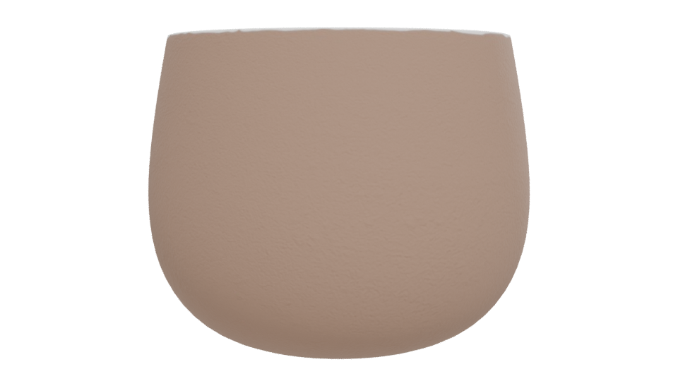 Minimalist Ceramic Flower Pot 3D - Professional 3D Model Render 12