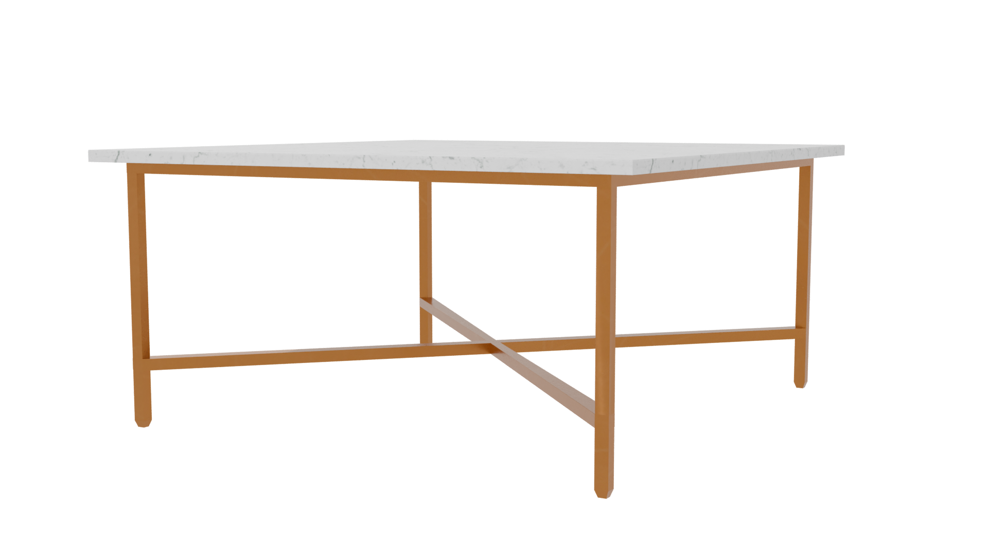 Modern Square Dining Table 3D - Professional 3D Model Render 6