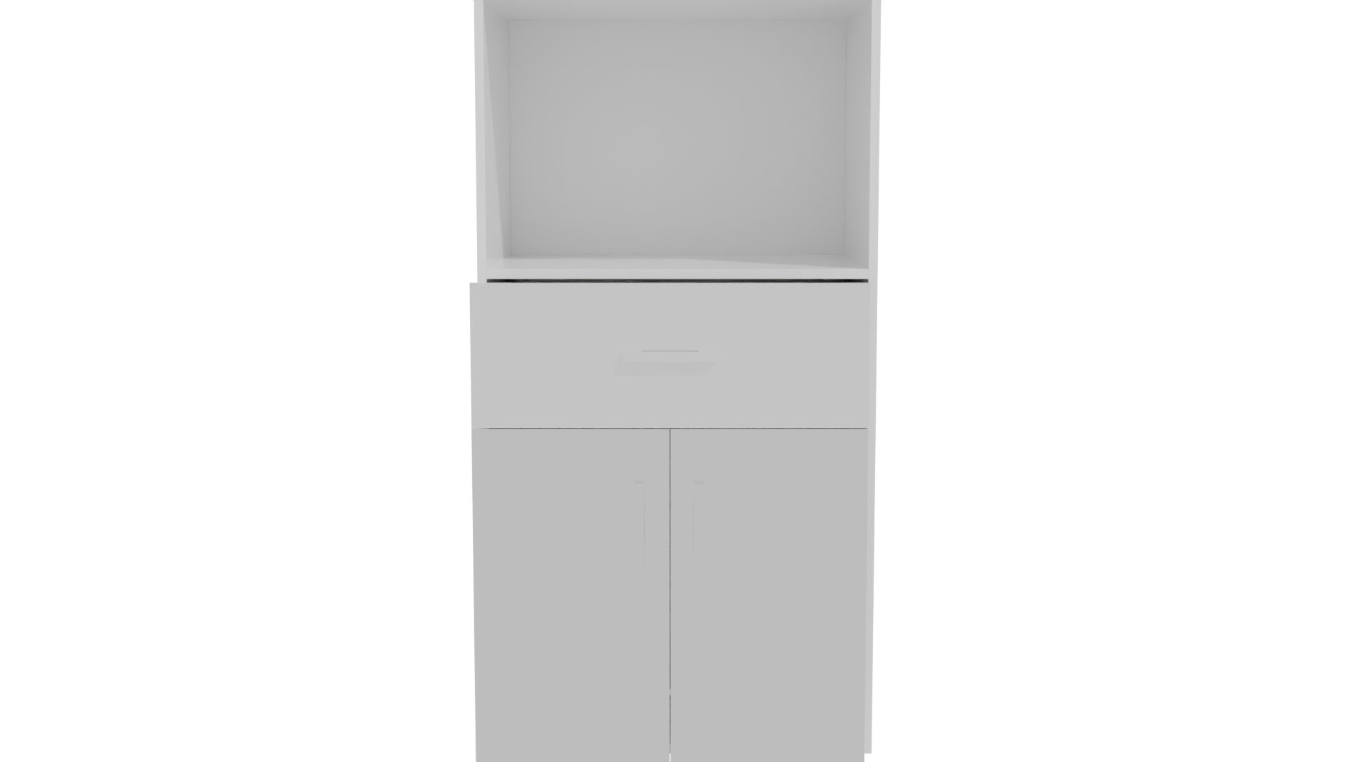 Minimalist Storage Cabinet 3D Model - Professional 3D Model Render 26