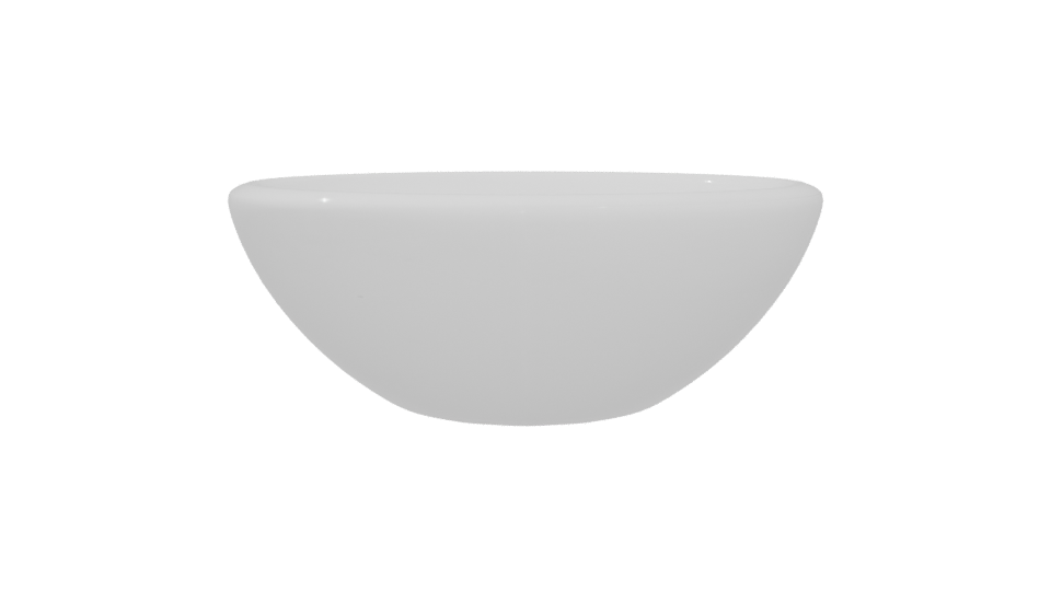 Stylish Modern Basin 3D Model - Professional 3D Model Render 5