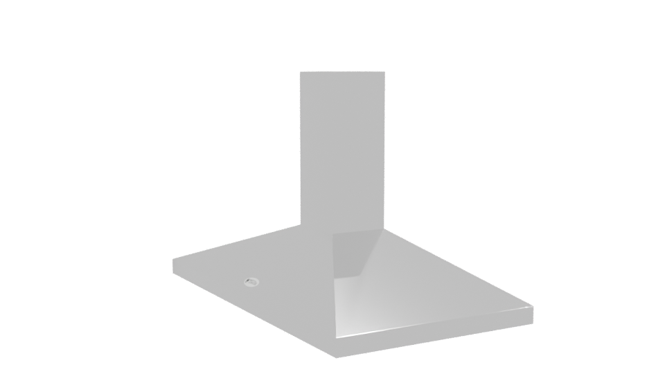 Sleek Kitchen Range Hood Model - Professional 3D Model Render 13