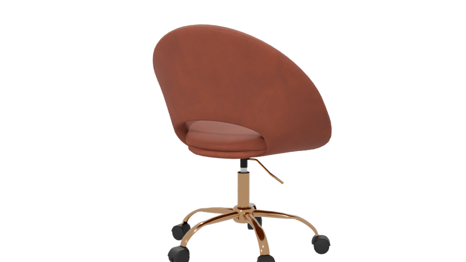 Stylish Modern Office Chair 3D - Professional 3D Model Render 6