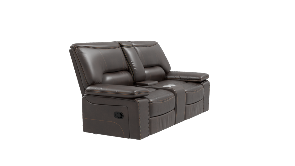 Luxurious Reclining Sofa 3D - Professional 3D Model Render 9