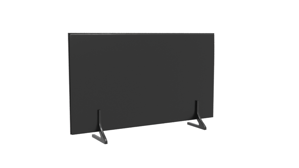 Sleek Modern TV Stand 3D - Professional 3D Model Render 4