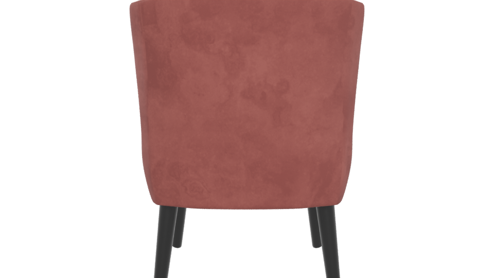 Stylish Fabric Accent Chair 3D Model - Professional 3D Model Render 5