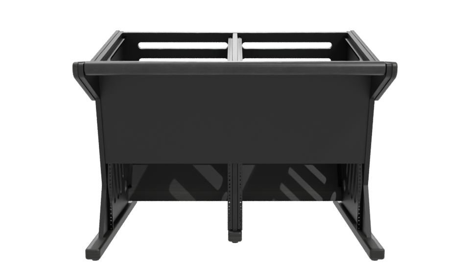 Maestro 24+12 Black Table Model - Professional 3D Model Render 11