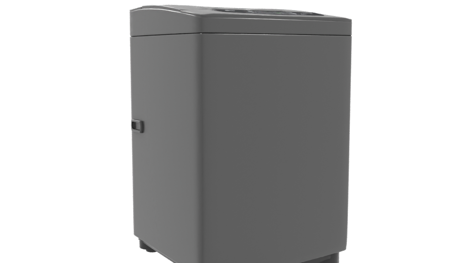 Top Load Washing Machine Model - Professional 3D Model Render 10