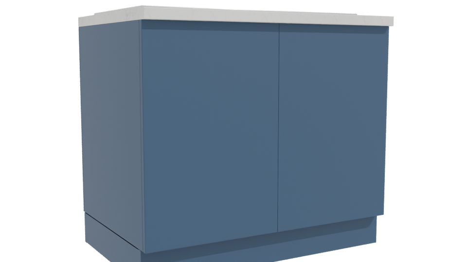 Stylish Modern Kitchen Island 3D - Professional 3D Model Render 10