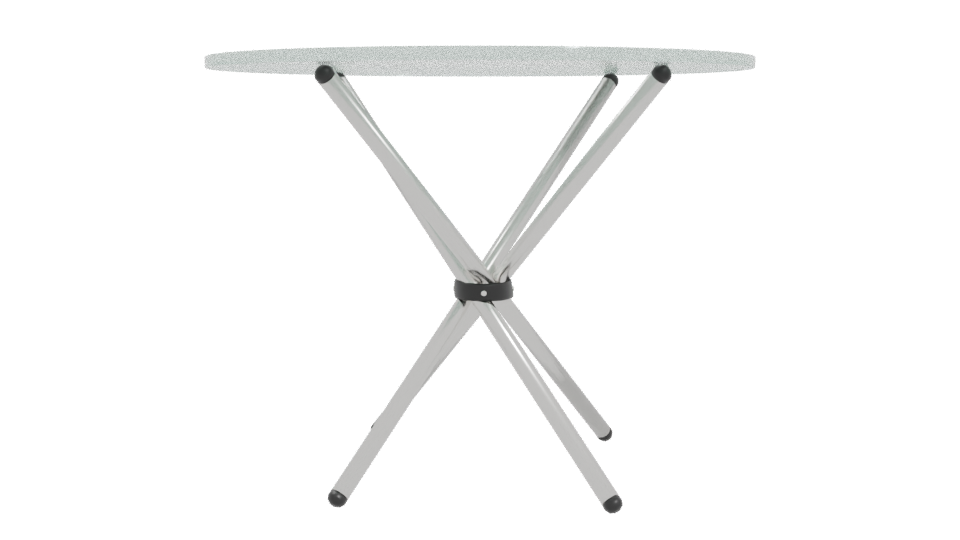 Stylish Glass Top Table 3D - Professional 3D Model Render 11