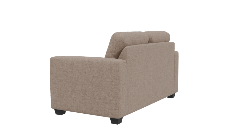 Stylish Modern Fabric Sofa 3D Model - Professional 3D Model Render 3
