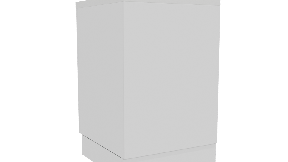 Under-Mount Single Sink 3D Model - Professional 3D Model Render 4