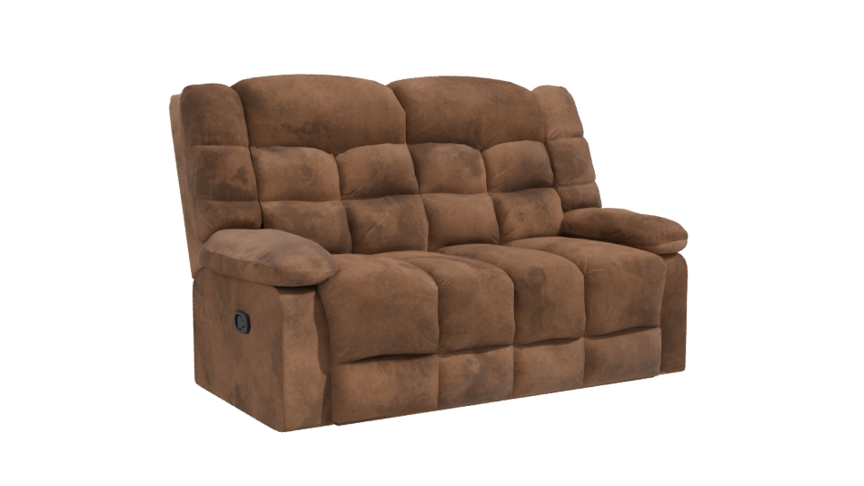 Stylish Fabric Loveseat 3D - Professional 3D Model Render 10