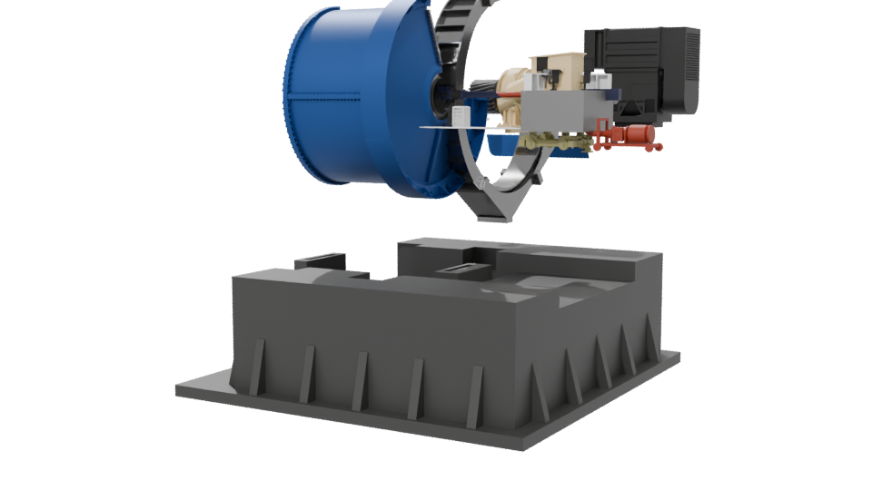 Advanced Industrial Machinery 3D Model - Professional 3D Model Render 6