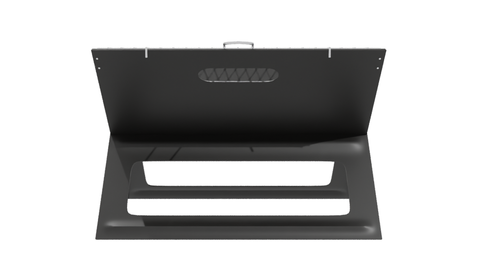 Portable Outdoor Charcoal Grill 3D - Professional 3D Model Render 11