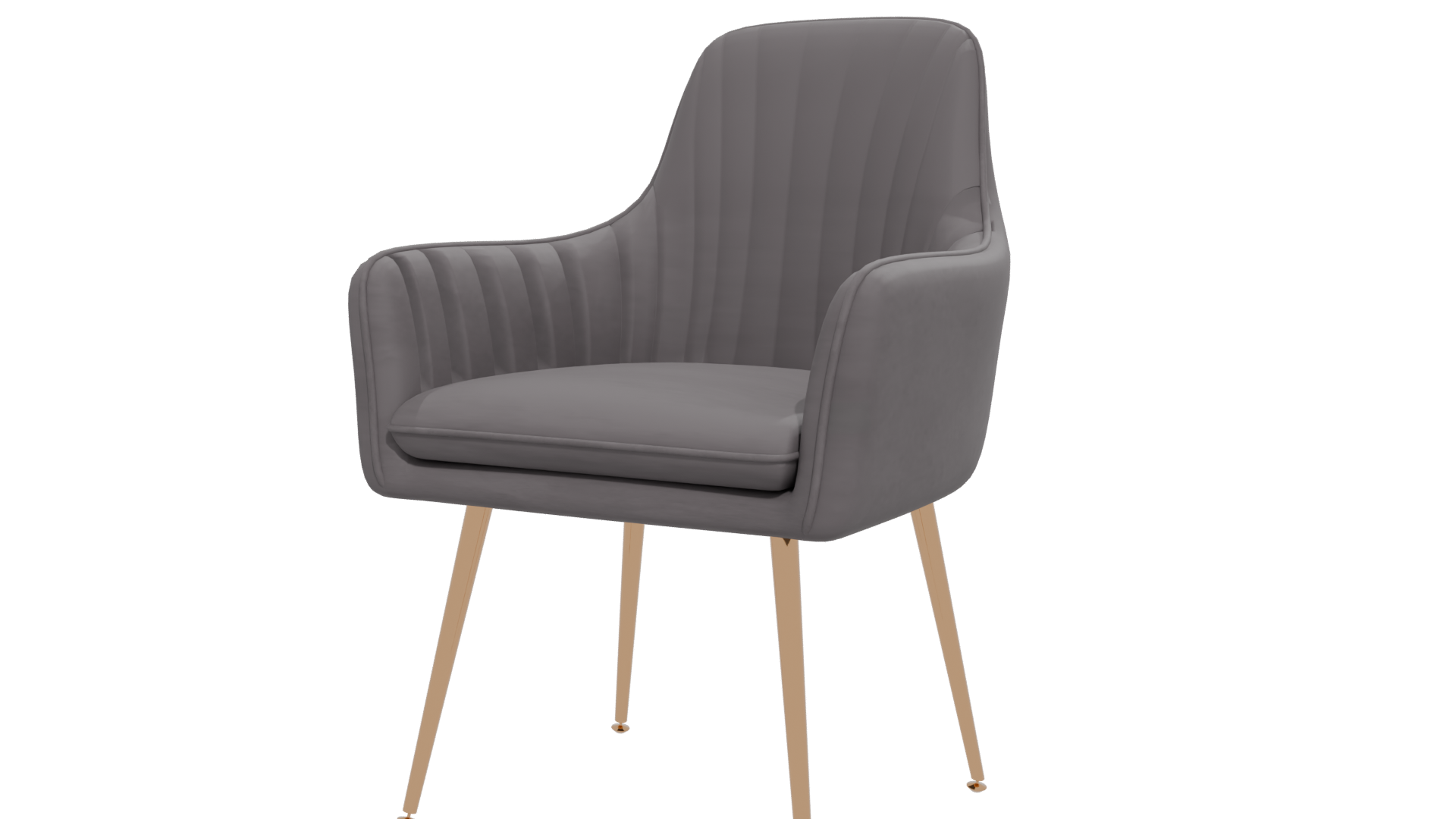 Stylish Modern Accent Chair 3D - Professional 3D Model Render 27
