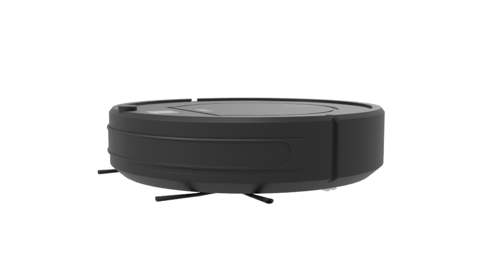 Sleek Robotic Vacuum 3D Model - Professional 3D Model Render 7