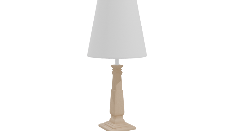 Elegant Table Lamp 3D Model - Professional 3D Model Render 10