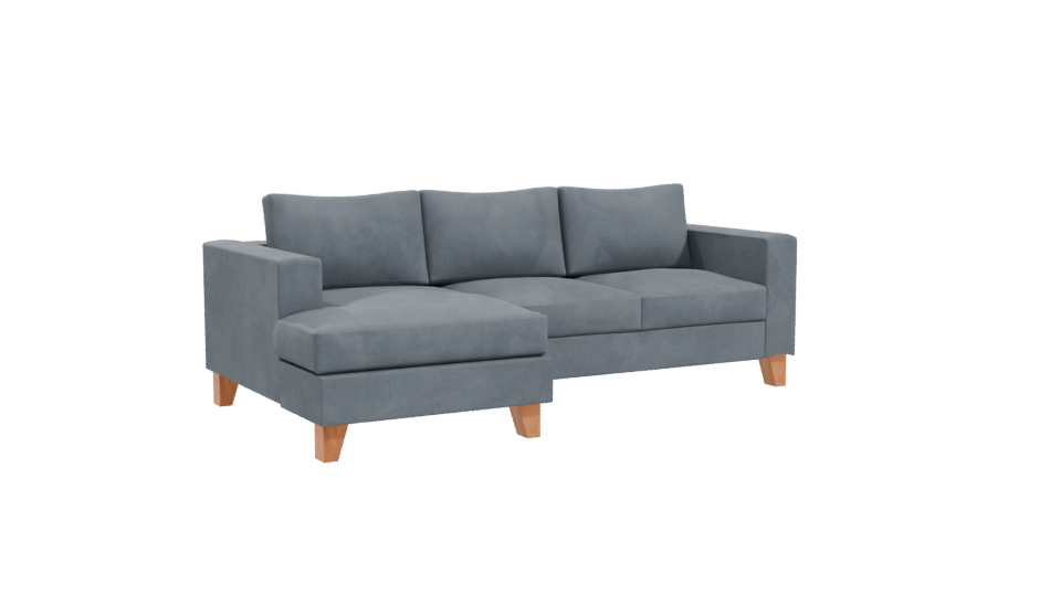 Stylish Modular Sectional Sofa 3D Model - Professional 3D Model Render 10