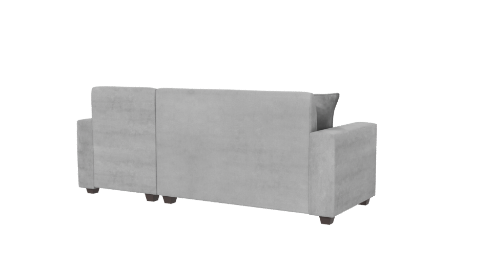 Stylish Modern Sectional Sofa - Professional 3D Model Render 6