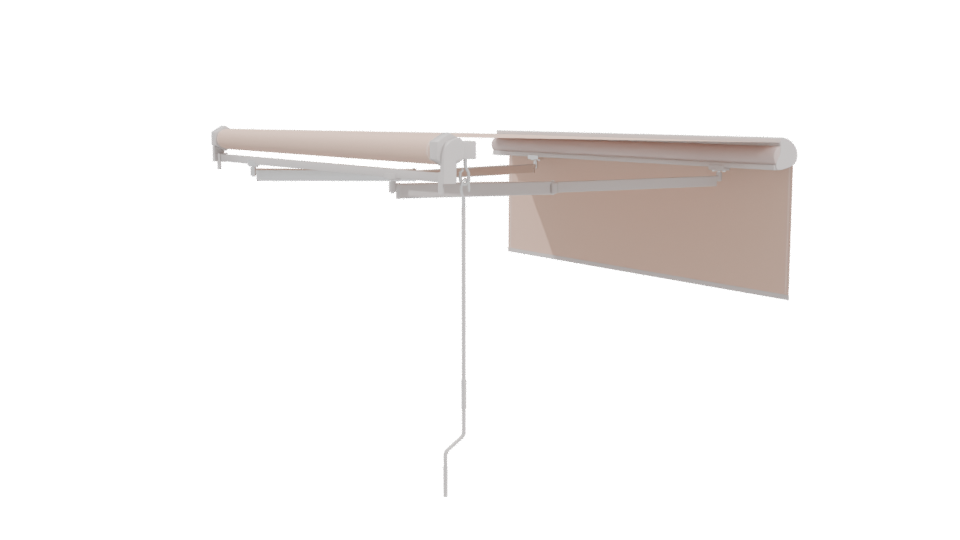 Stylish Outdoor Awning Model 3D - Professional 3D Model Render 4