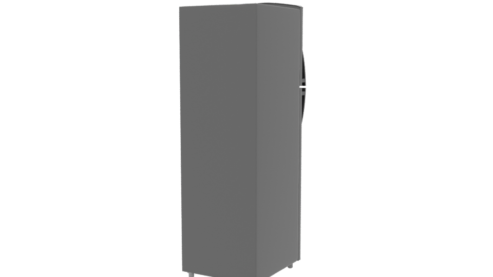 Sleek Modern Refrigerator Model 3D - Professional 3D Model Render 6