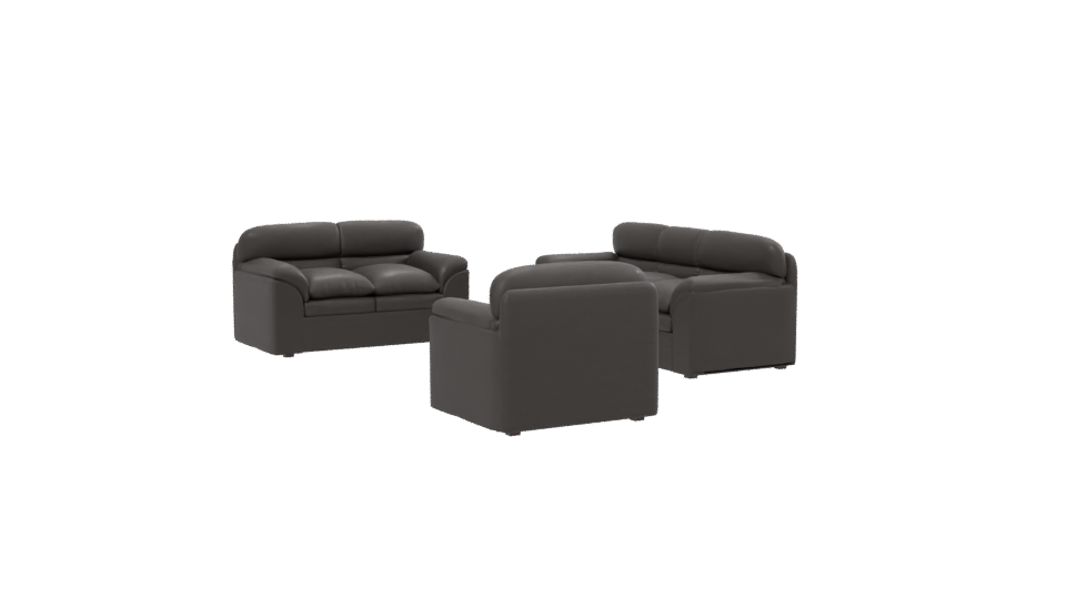 Contemporary Modular Sofa Set 3D Model - Professional 3D Model Render 13