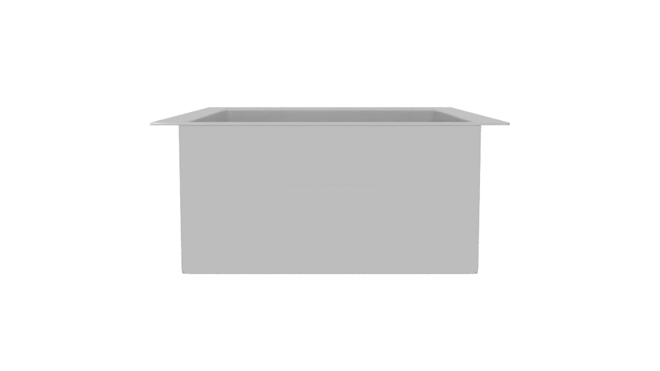 Stylish Modern Rectangular Container 3D - Professional 3D Model Render 8