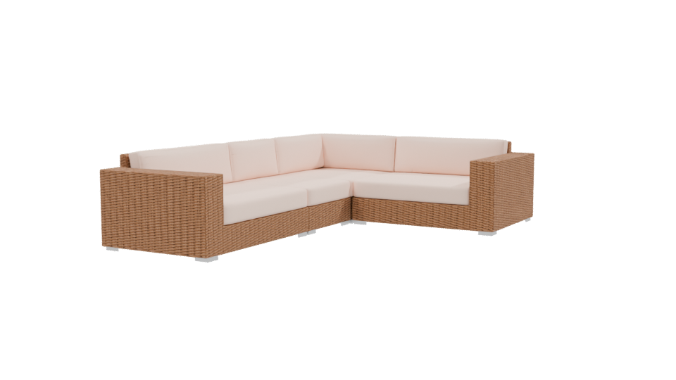 Pucusana Sectional Sofa Model 3D - Professional 3D Model Render 9