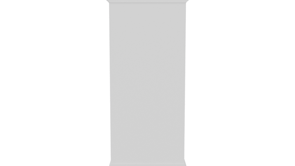 Elegant Minimalist Cabinet 3D Model - Professional 3D Model Render 5