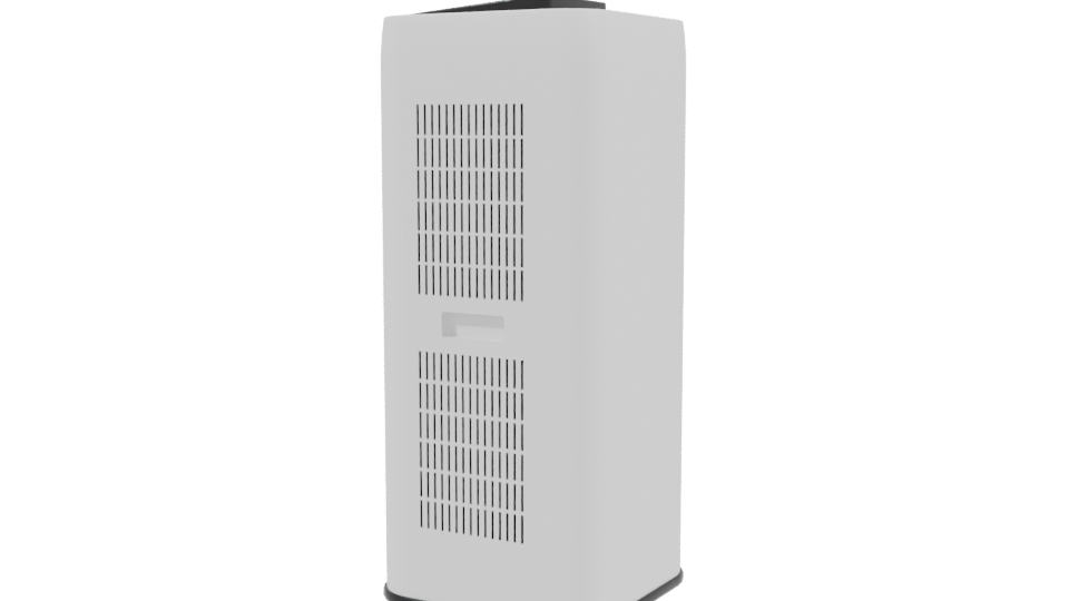 Portable Air Conditioner Model - Professional 3D Model Render 3